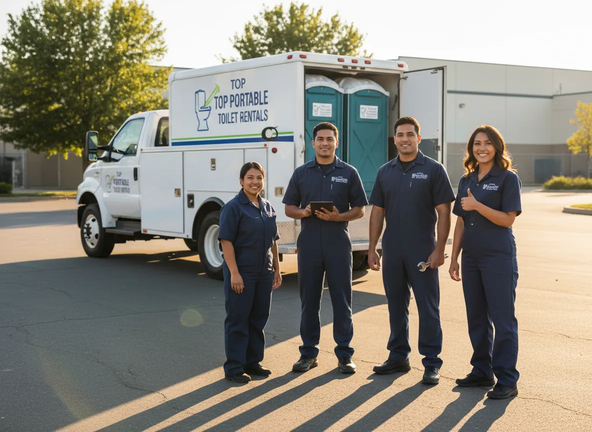 Short Term Porta Potty Rental company in Mechanicsburg, IL